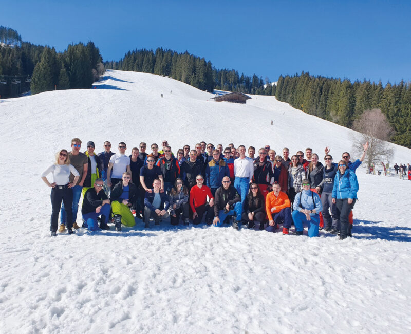 Groepsfoto Laudame Financials skireis 2019