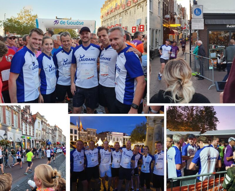 Laudame Financials tijdens de Goudse Singelloop van 2019