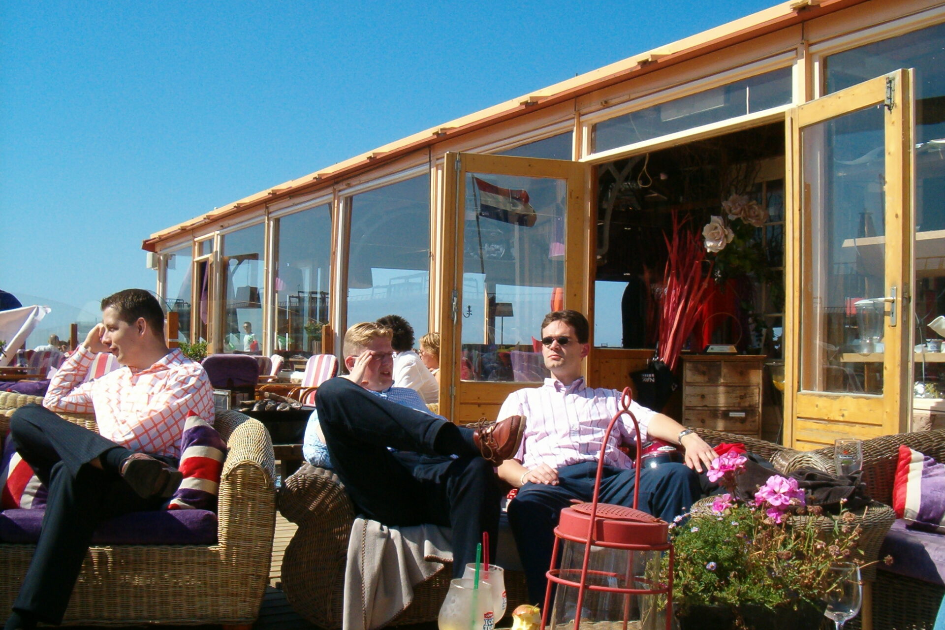 Genieten in de Zon met collega's