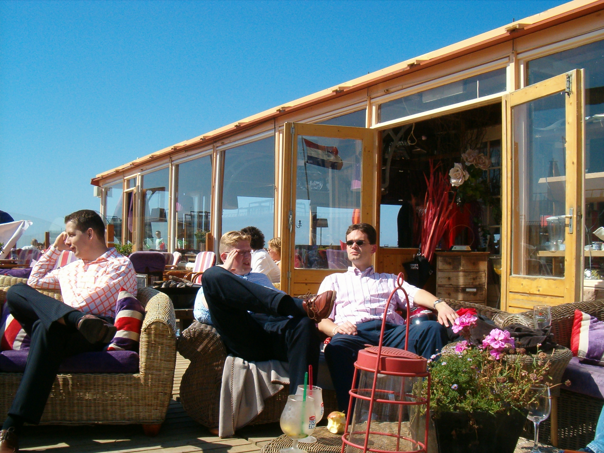 Genieten in de Zon met collega's