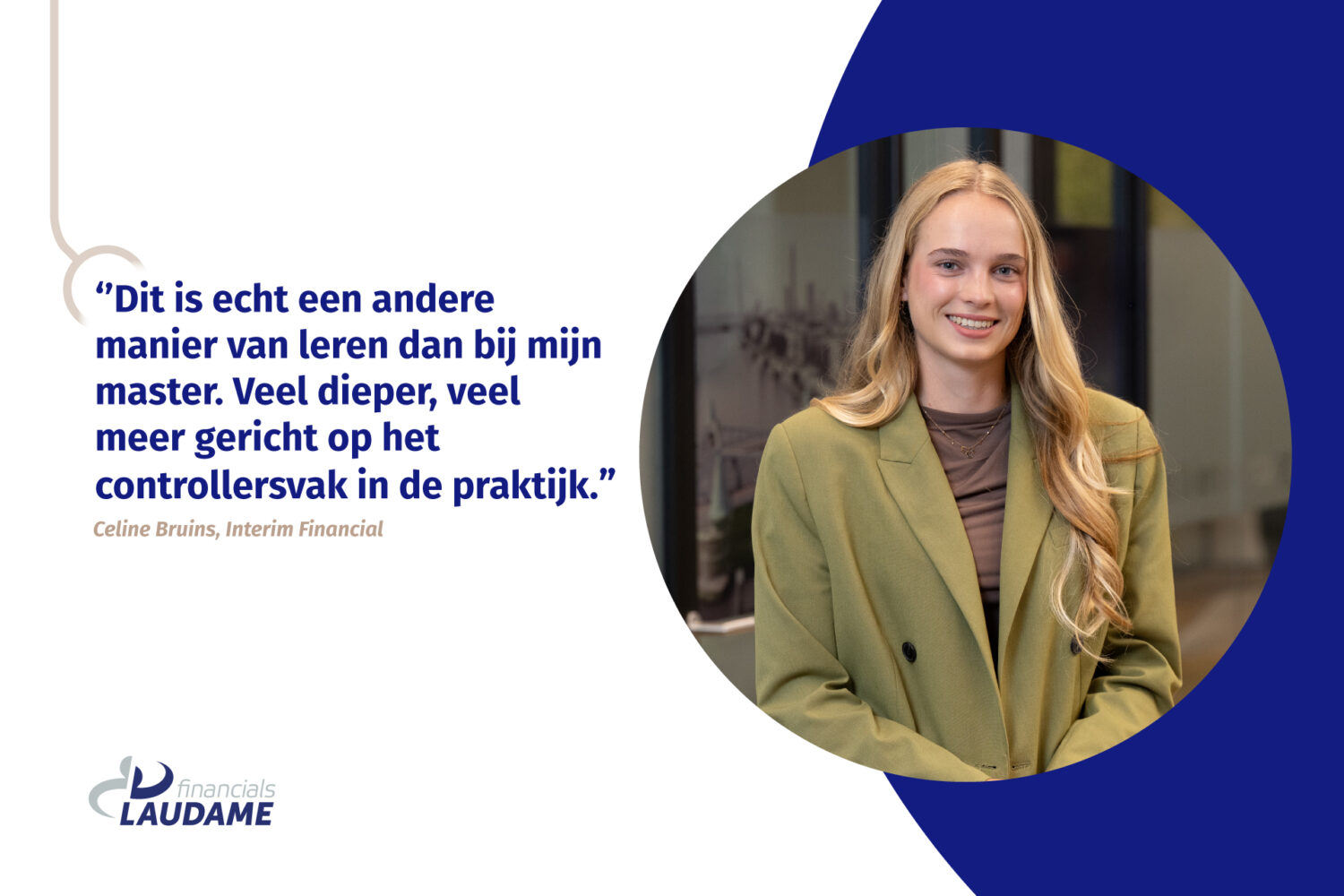 Van Willen Doorstuderen Naar Verdieping Als Controller Celine Bruins Interim Financial